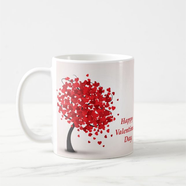 Taza De Café Feliz Día de San Valentín (Izquierda)