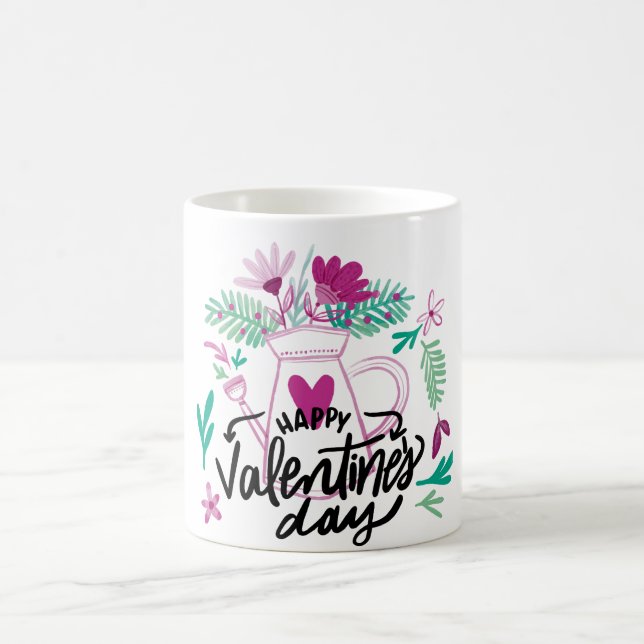 Taza De Café Feliz Día de San Valentín (Centro)
