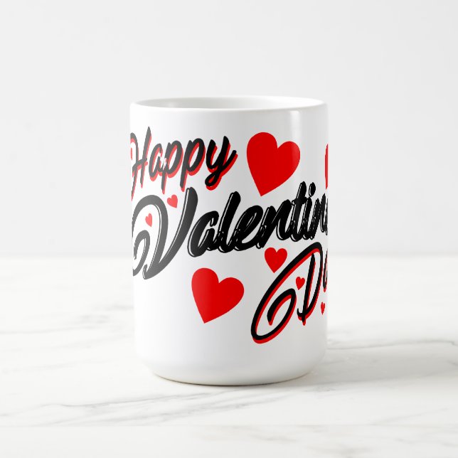 Taza De Café feliz Día de San Valentín (Centro)
