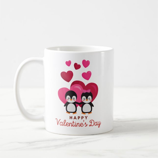 Taza De Café Feliz Día de San Valentín (Izquierda)
