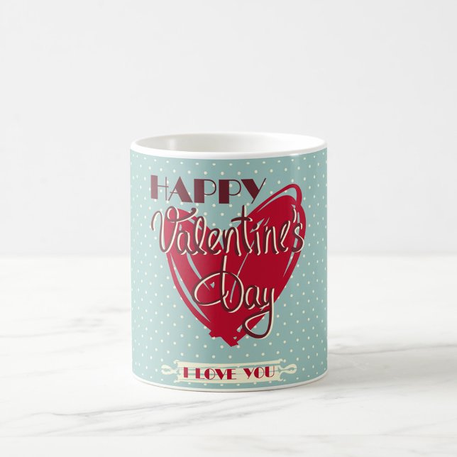 Taza De Café Feliz día de San Valentín  (Happy Valentine's Day Coffee Mug!)