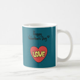 Taza De Café Feliz Día de San Valentín