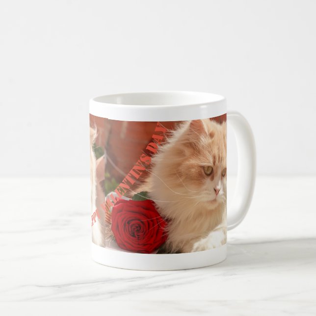 Taza De Café Feliz Día de San Valentín 2022 (Anverso derecho)