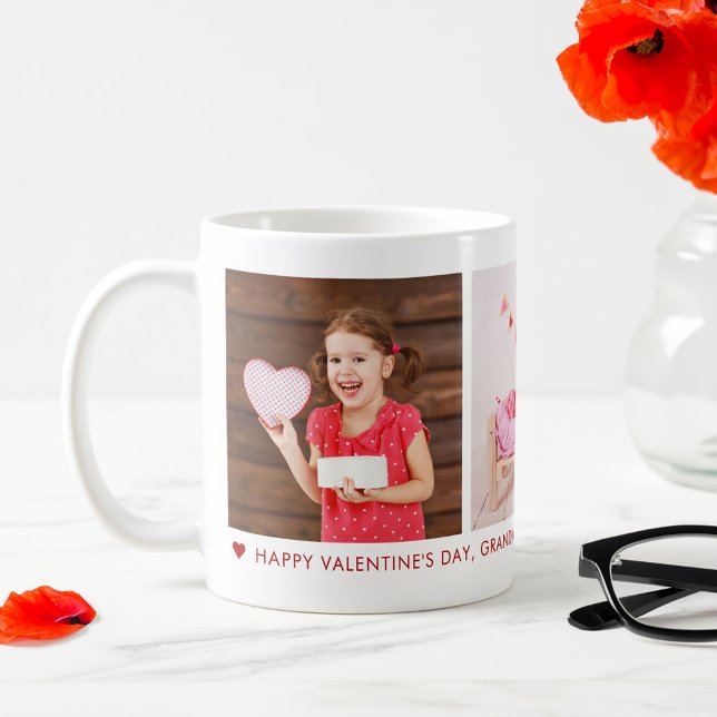 Taza De Café Feliz Día de San Valentín Abuela 3 Personalizado f (Subido por el creador)