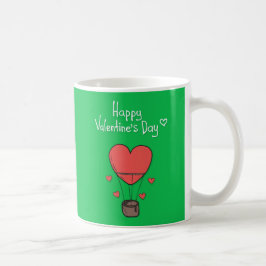 Taza De Café Feliz día de San Valentín con paro cardíaco