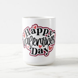 Taza De Café Feliz día de San Valentín Corazón