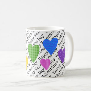 Taza De Café Feliz Día de San Valentín Mensajes de texto de amo