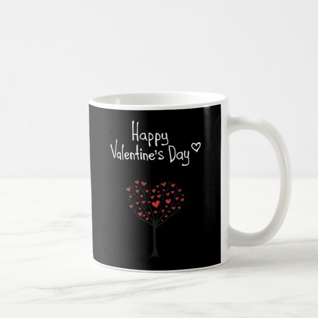 Taza De Café Feliz Día de San Valentín Mug (Derecha)