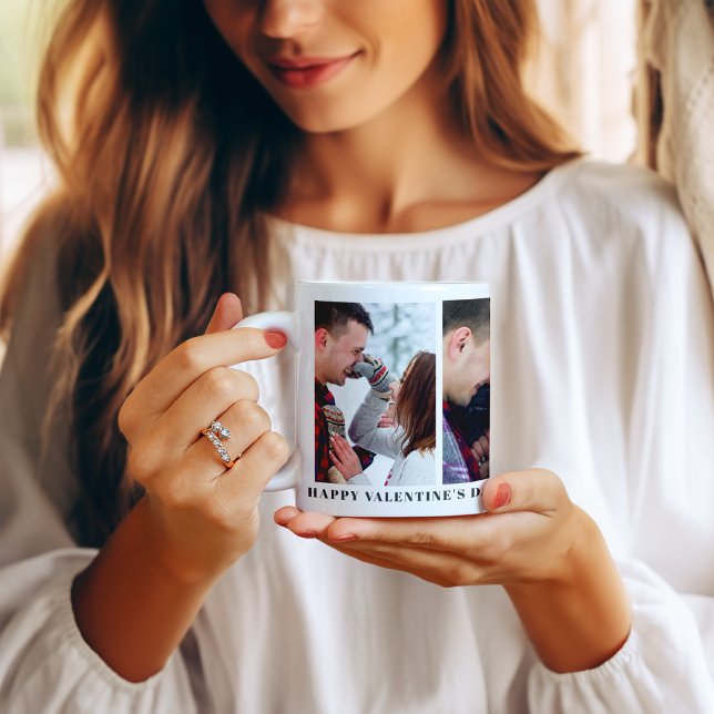 Taza De Café Feliz Día de San Valentín Personalizado personaliz (Subido por el creador)