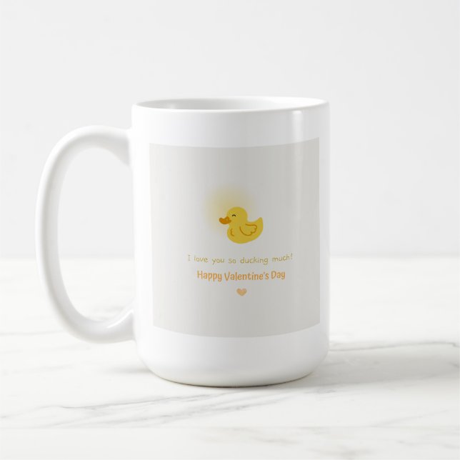 Taza De Café Feliz Día de San Valentín se burla mucho (Izquierda)
