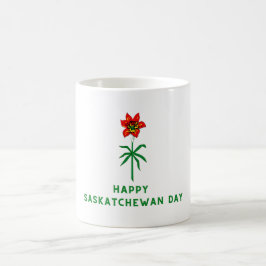 TAZA DE CAFÉ FELIZ DÍA DE SASKATCHEWAN