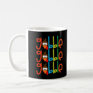 Taza De Café FELIZ DÍA DE TURQUÍA Día de Acción de Gracias Niño