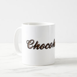 Taza De Café Feliz Día del Chocolate Chocoholic