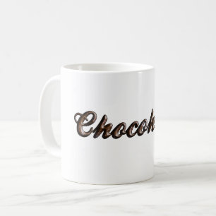 Taza De Café Feliz Día del Chocolate Chocoholic