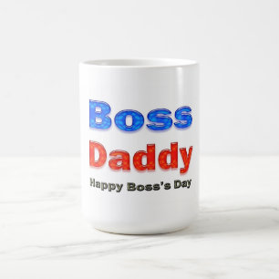 Taza De Café Feliz Día del Jefe papá