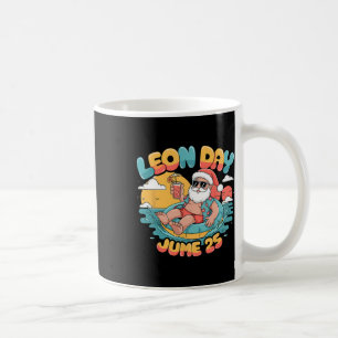 Taza De Café Feliz Día Del León Santa Verano 6 Meses Más A Chri