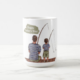 Taza De Café Feliz Día del Padre café Mug