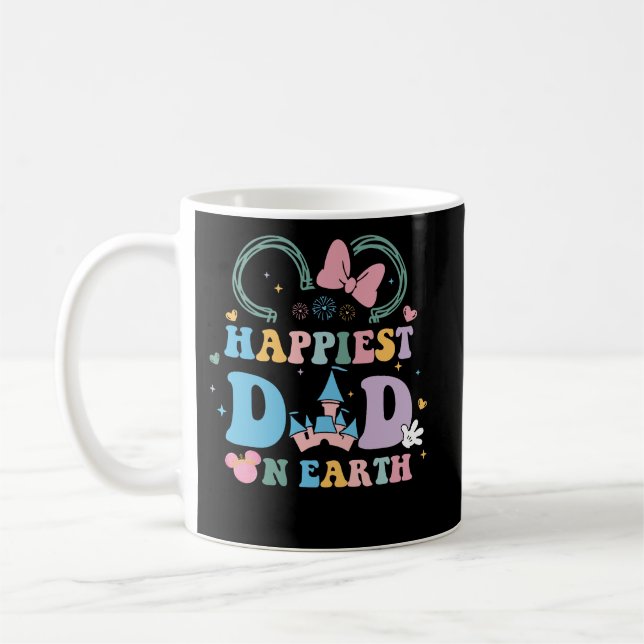 Taza De Café Feliz Día del Padre Feliz (Izquierda)