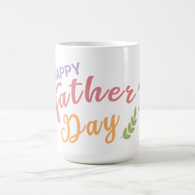 Taza De Café Feliz Día del Padre Mug (Centro)