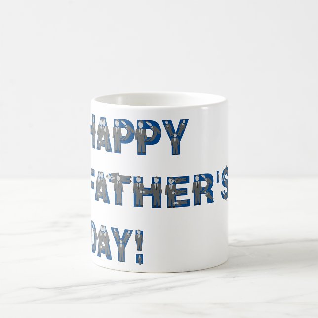 Taza De Café Feliz Día del Padre Mug (Subido por el creador)