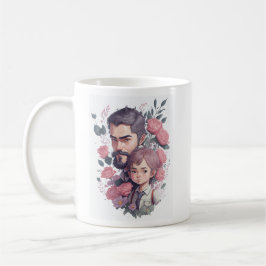 Taza De Café Feliz Día del Padre Mug - Regalo personalizado
