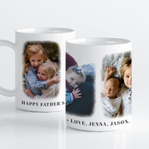 Taza De Café Feliz Día del Padre Personalizado personalizado Mu