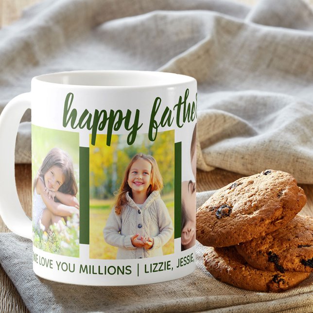 Taza De Café Feliz Día del Padre Personalizado Saludo 4 Foto Ve (Subido por el creador)