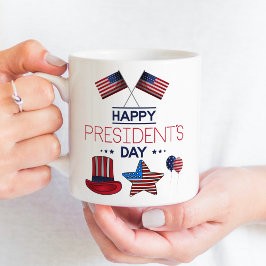 Taza De Café Feliz Día del Presidente