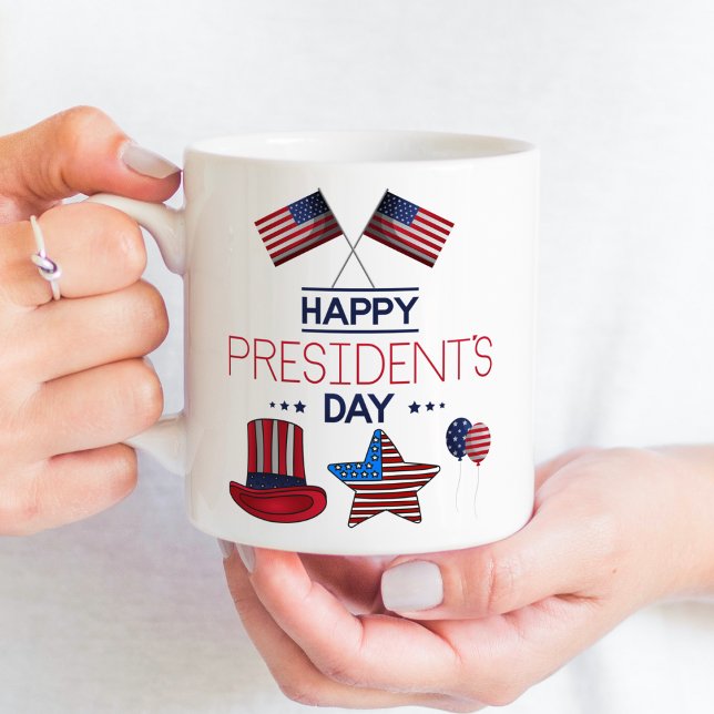 Taza De Café Feliz Día del Presidente (Subido por el creador)