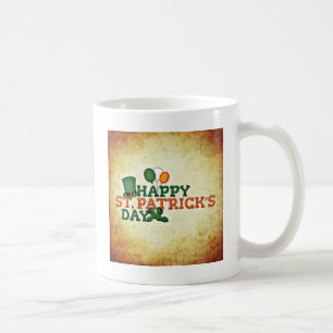 Taza De Café Feliz Día del Santo Patrón