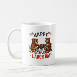 Taza De Café Feliz Día del Trabajo Mug Cups
