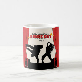 Taza De Café Feliz Día Internacional de la Danza | Día Mundial 