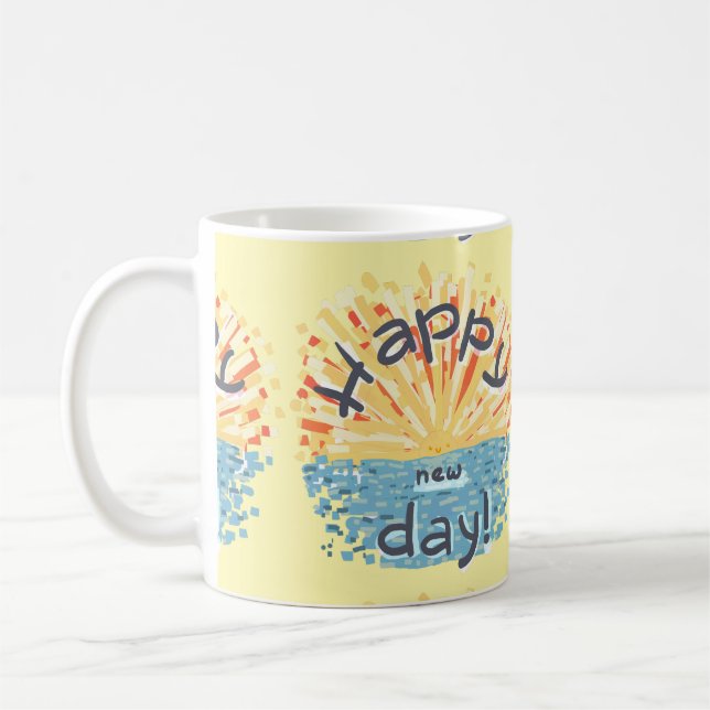 Taza De Café ¡Feliz Día Nuevo! (Izquierda)