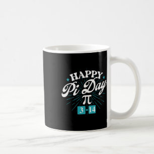 Taza De Café Feliz Día Pi - Día Pi De La Ciencia De Math Lover
