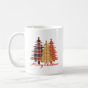 Taza De Café Feliz diseño navideño con patrones impecables