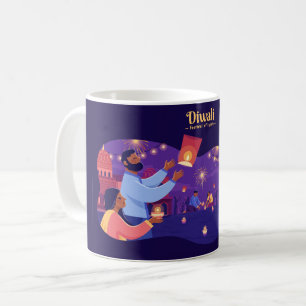 Taza De Café Feliz Diwali Mug