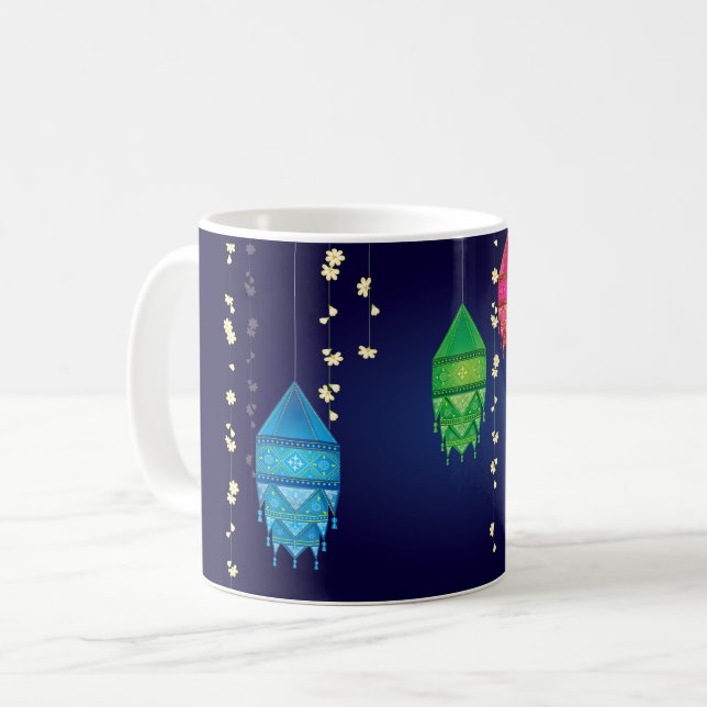 Taza De Café Feliz Diwali Mug (Anverso izquierdo)
