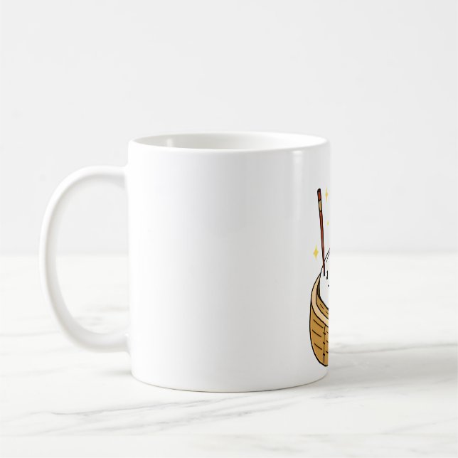 Taza De Café Feliz Dumping (Izquierda)