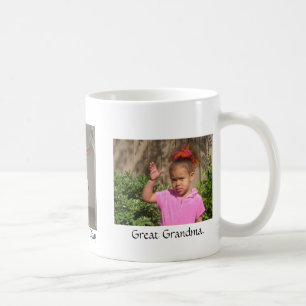 Taza De Café Feliz, el día de madres, gran Grandma.