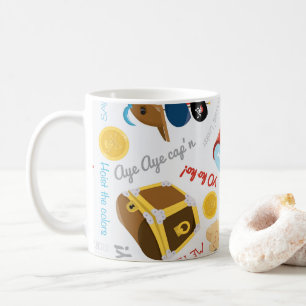 Taza De Café Feliz Fiesta Pirata