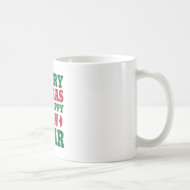 Taza De Café Feliz Fitmas (Derecha)
