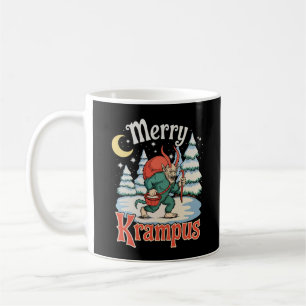 Taza De Café Feliz folklore de Krampus Navidad Horror Xmas