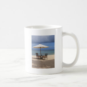 Taza De Café Feliz fuera