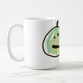 Taza De Café Feliz gato negro de Jack o Lantern verde