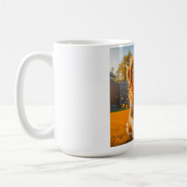 Taza De Café Feliz Golden Retriever