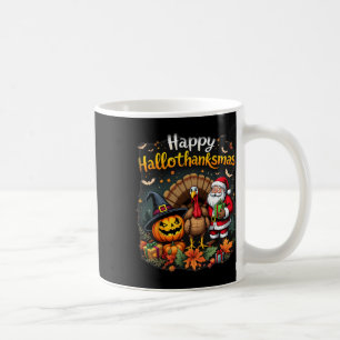 Taza De Café Feliz Hallothanksmas Día de Acción de Gracias Hall
