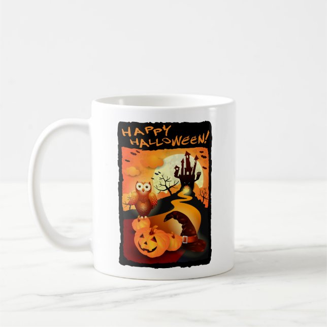 Taza De Café ¡Feliz Halloween! (Izquierda)