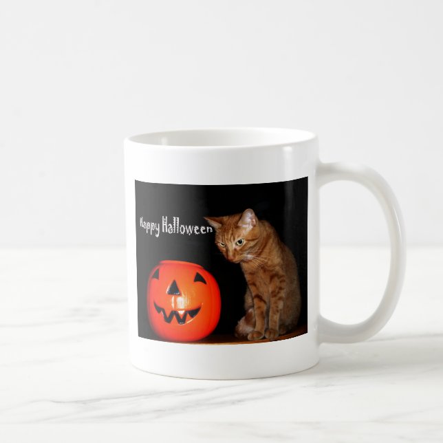 Taza De Café Feliz Halloween (Derecha)
