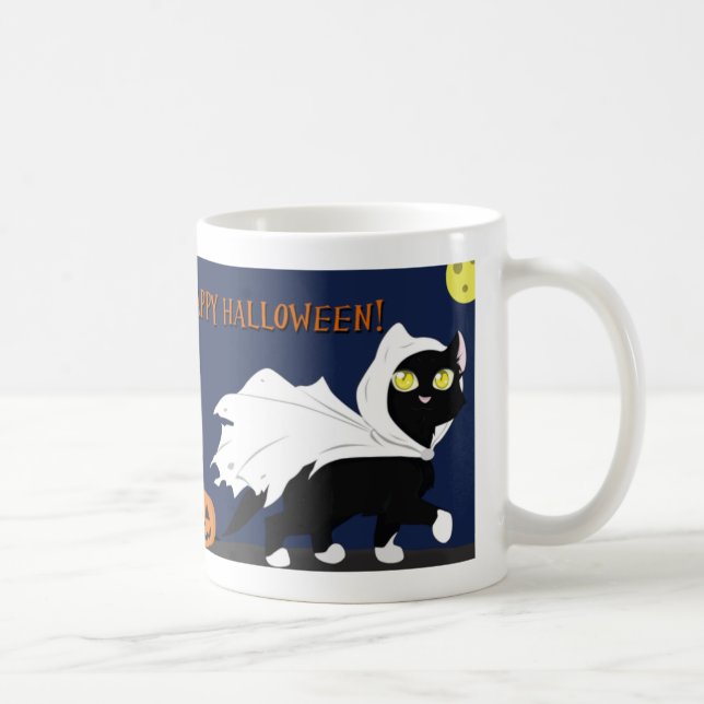 Taza De Café Feliz Halloween (Derecha)