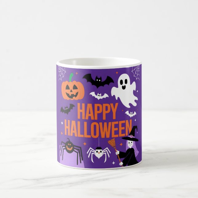 Taza De Café Feliz Halloween (Centro)